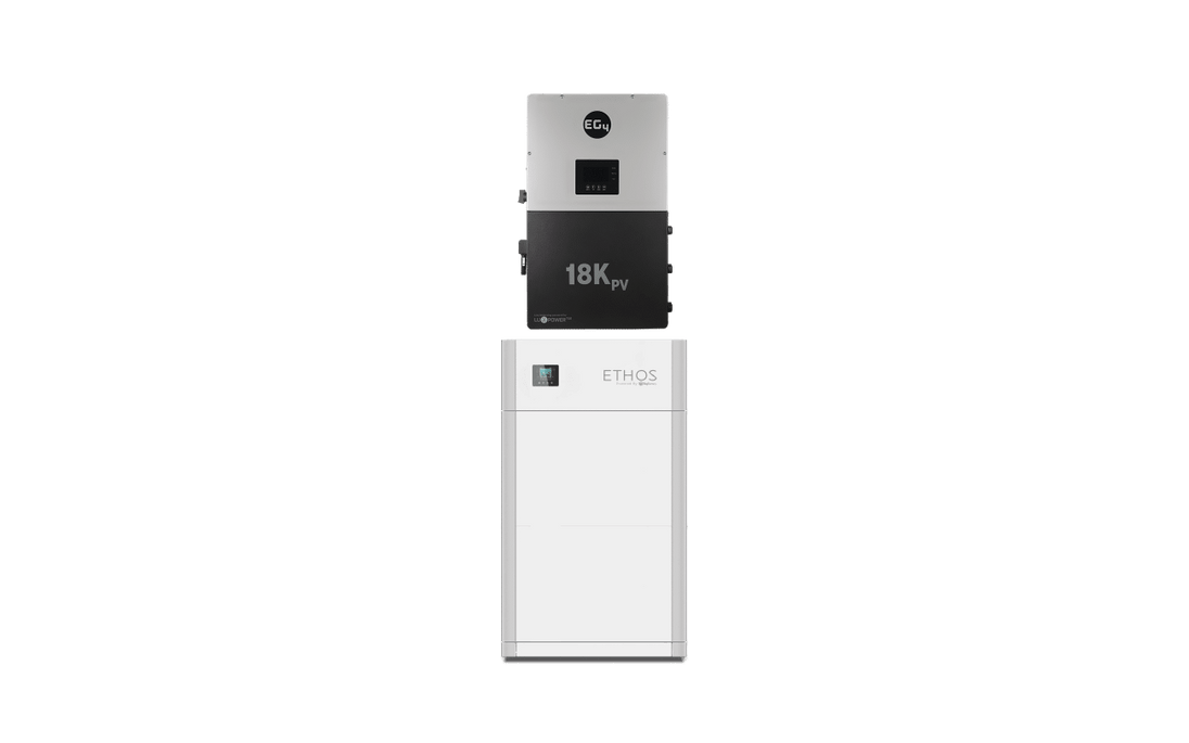 BigBattery ETHOS 2-battery kit with EG4 18kPV hybrid inverter