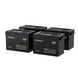 Renogy Core 48V 50Ah self-heating LiFePO4 battery, 4 pack