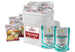 Legacy Food Storage 158 Serving Entrée Meat Combo Bucket with included entree and meat pouches contents