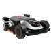 Sunseeker X9 robot lawn mower, right 45-degree view
