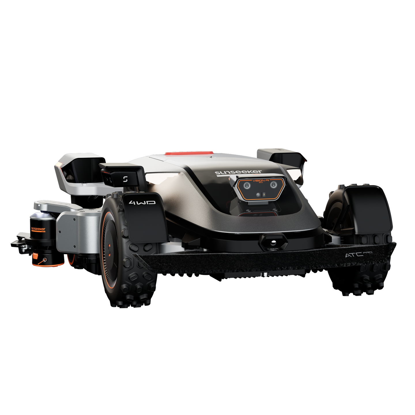 Sunseeker X9 with EdgeZero trimmer arm extended