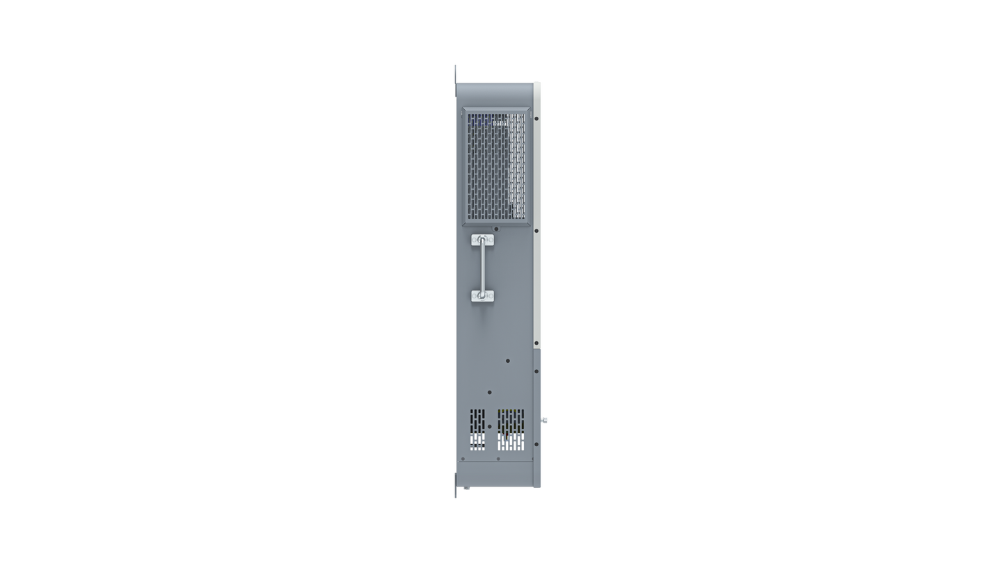 APEX 10K off-grid inverter, angle view
