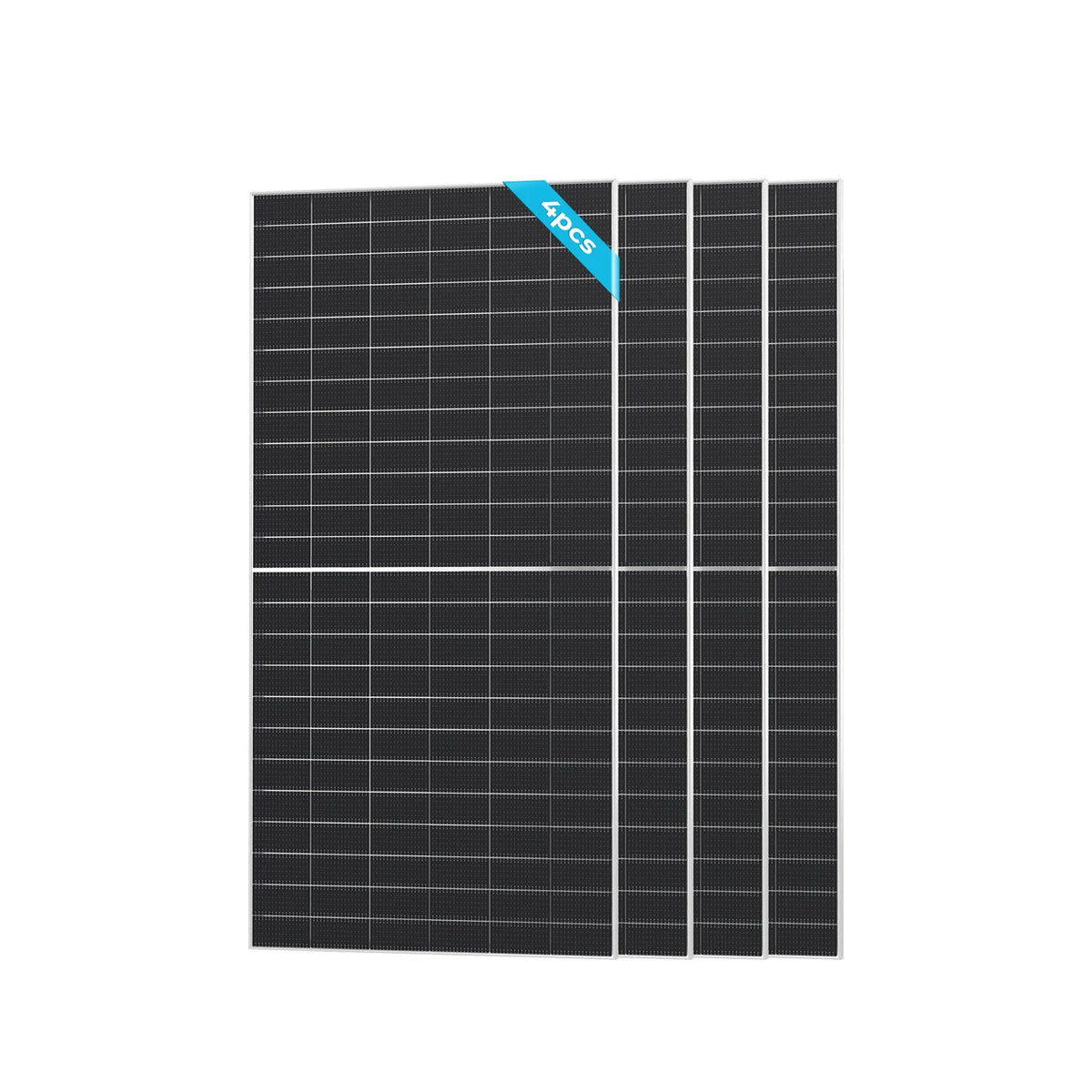 Renogy 590W N-Type bifacial monocrystalline solar panel, 4-panel pack