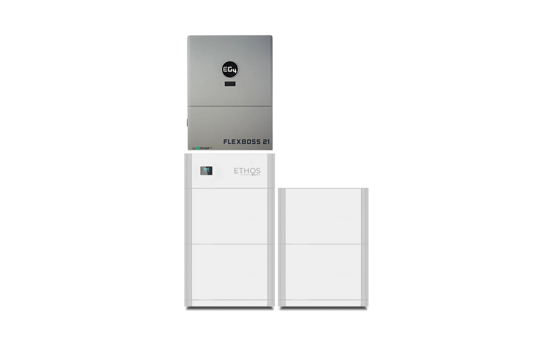 ETHOS and FlexBOSS21 energy storage system, alternate view