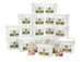 Legacy Food Storage 2160 Serving Package contents overview graphic listing included meals and servings