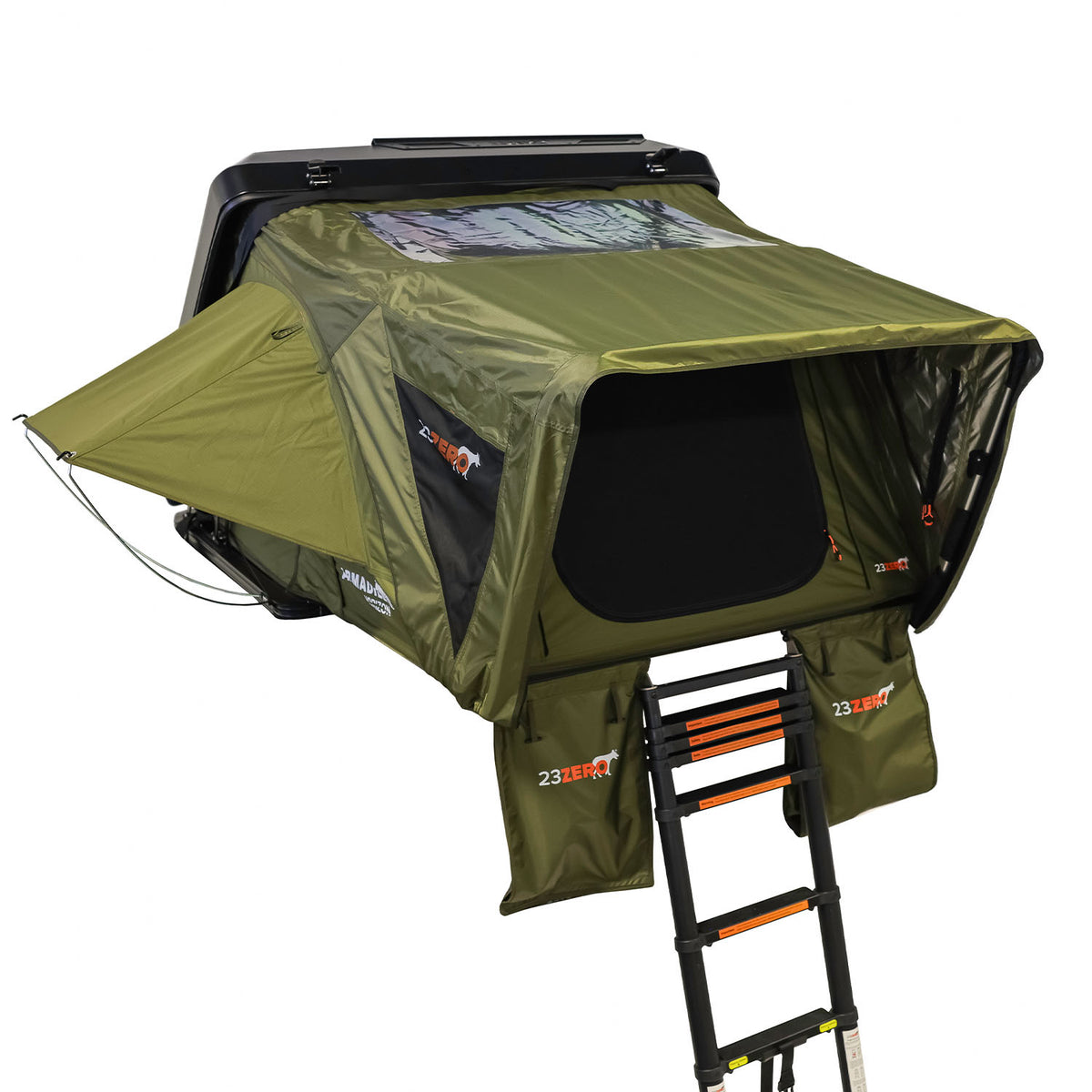 23ZERO Armadillo Horizon 2 Aluminum Hardshell Roof Top Tent - Left Opening