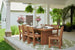 LuxCraft Veranda poly outdoor dining set
