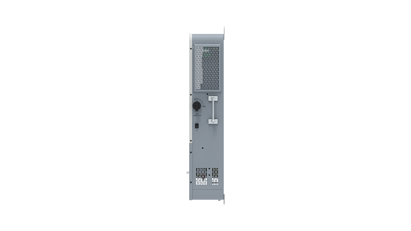 APEX 10K off-grid inverter, angle view