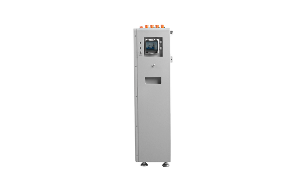 EG4 WallMount 314Ah all-weather battery, angle view