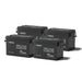 Renogy Mini 12V 300Ah LiFePO4 battery, 4 pack