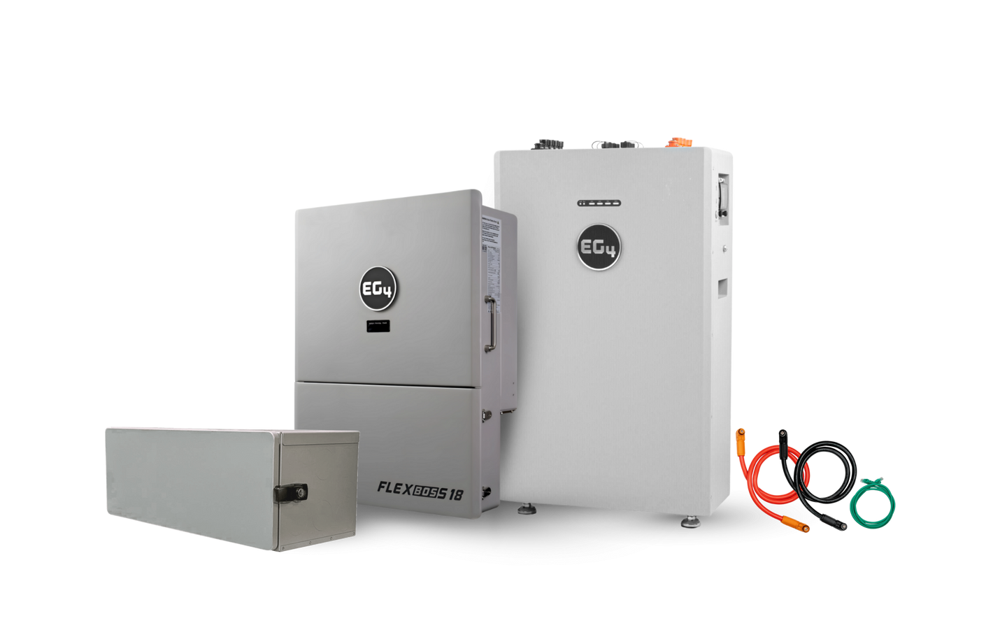 EG4 WallMount 314Ah All-Weather battery with FlexBOSS18 hybrid inverter kit