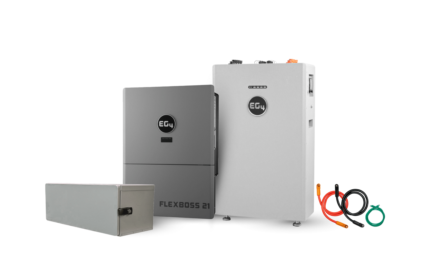 EG4 WallMount 314Ah All-Weather battery with FlexBOSS21 hybrid inverter kit