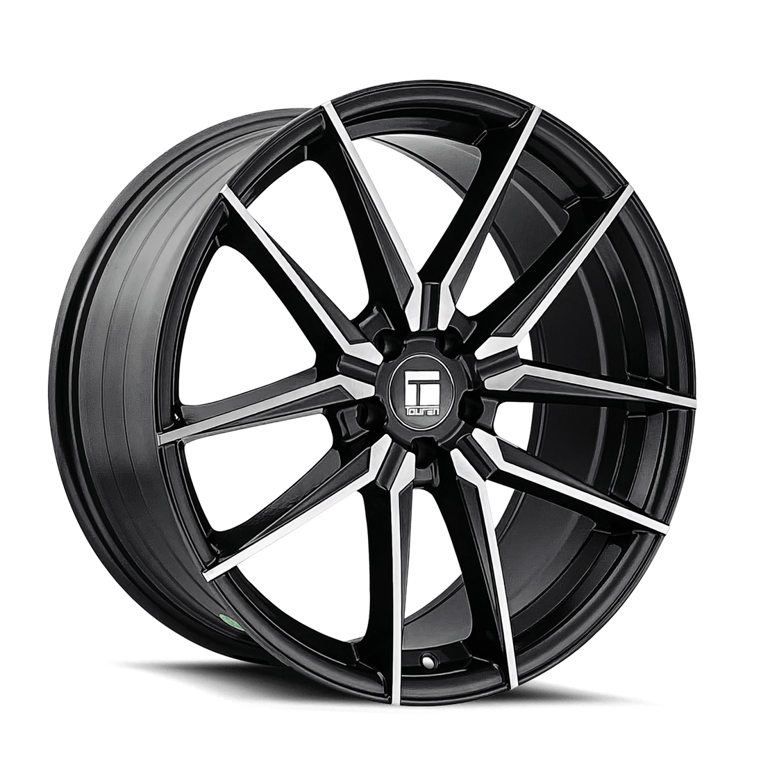 Touren TR94 3294 Wheel – Brushed w/ Graphite Window