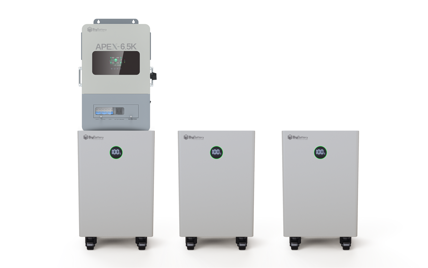 3x NEXUS with APEX 6.5K configuration, 45 kWh