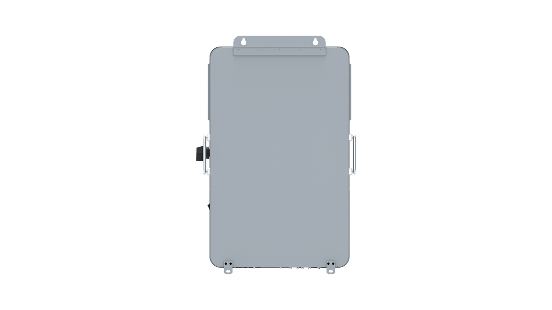 APEX 6.5K off-grid inverter, side view