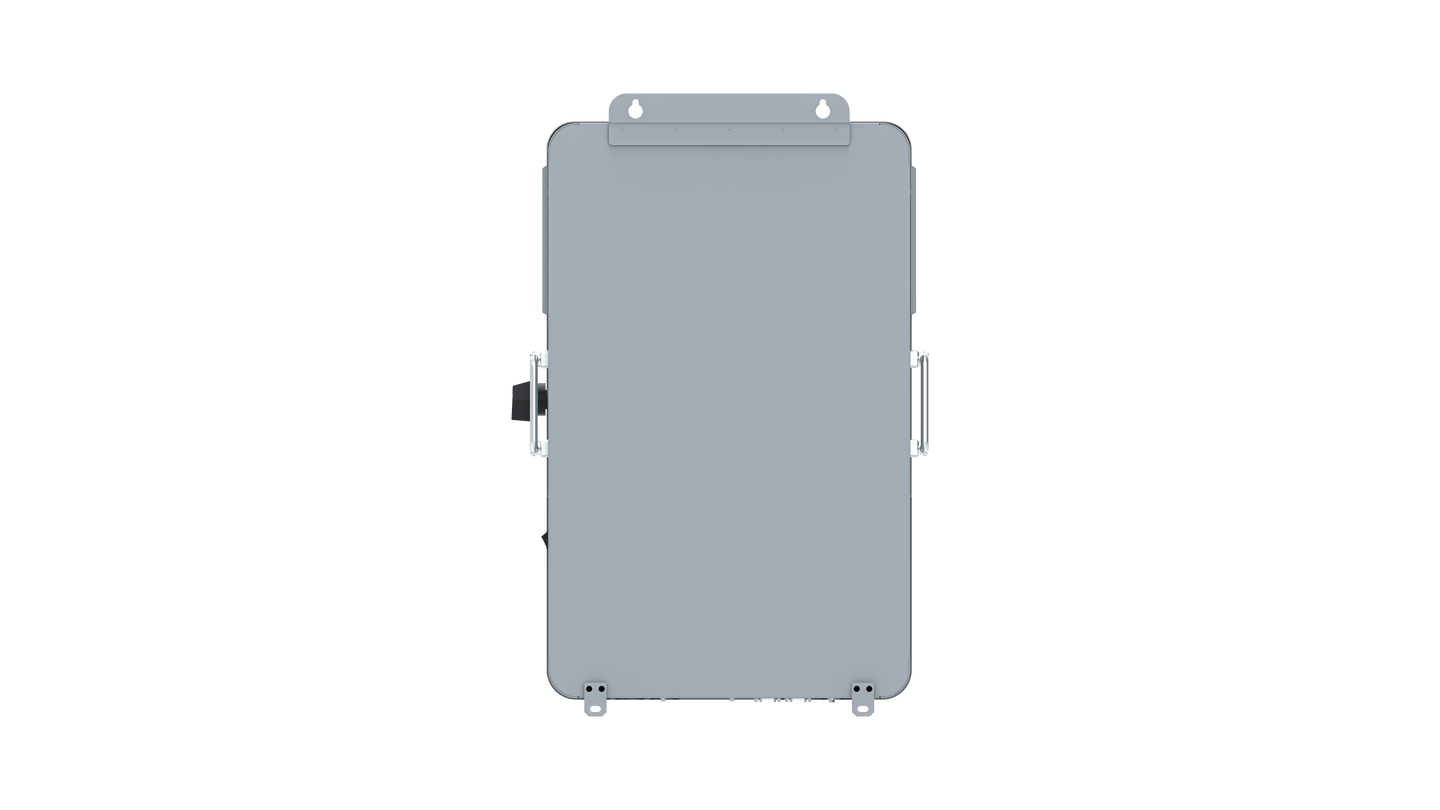 APEX 6.5K off-grid inverter, side view