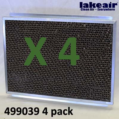 LakeAir LAFC Super Carbon filter 4-pack part 499839