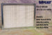LakeAir 499180 True HEPA filter used in the LA2-RC2-HOC