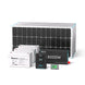 Renogy 400W 12V solar farmer kit with three 100Ah deep cycle AGM batteries