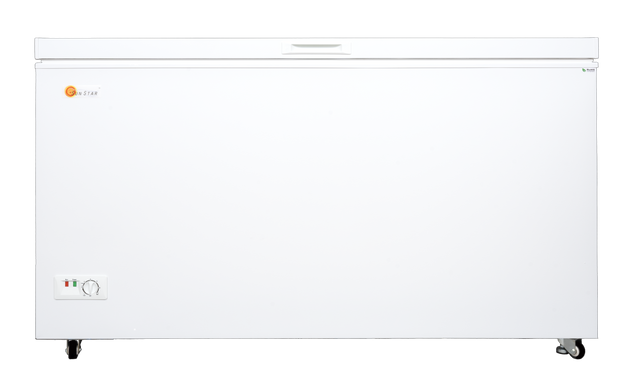 SunStar 15.7 cu ft solar DC chest freezer, white