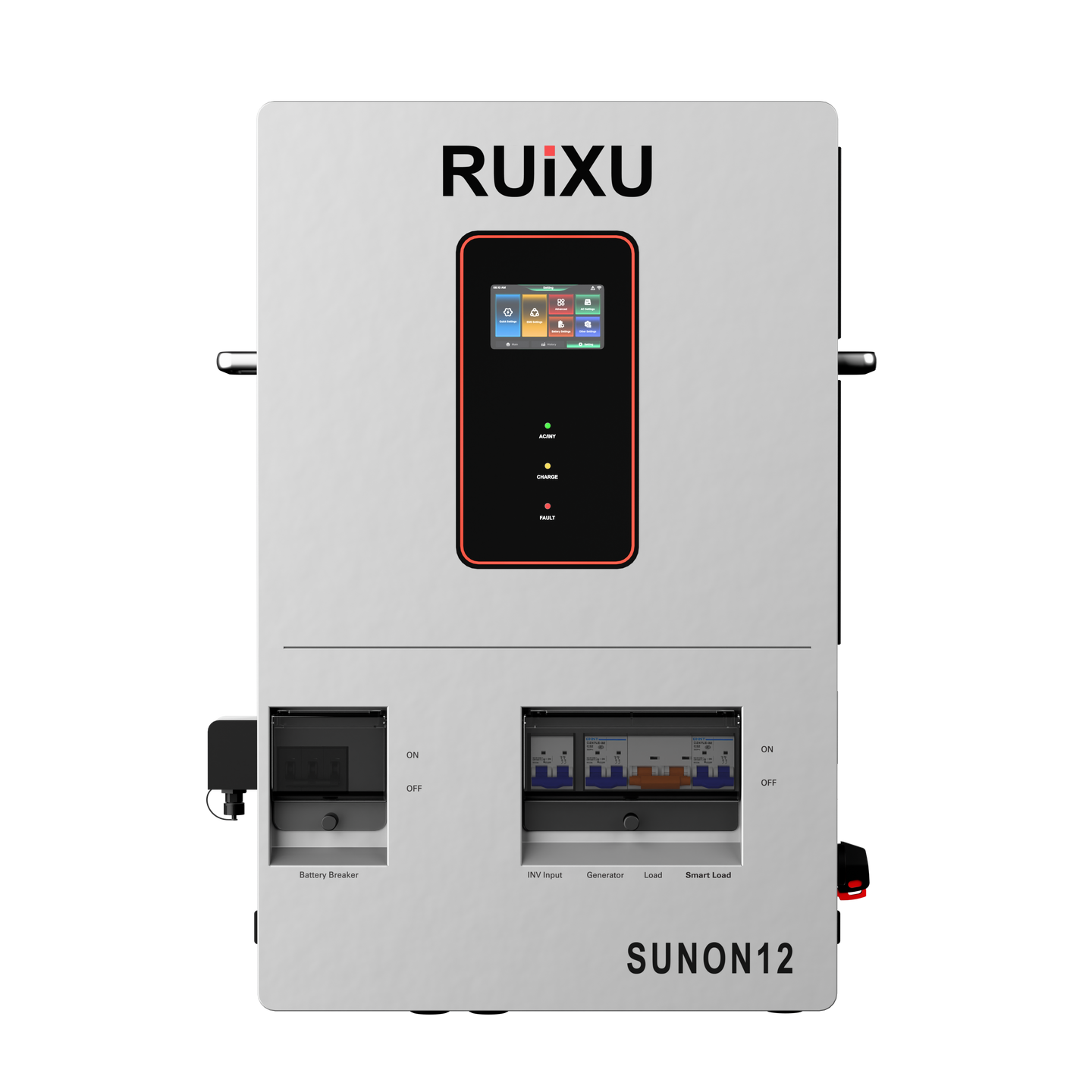 RUiXU SUNON12 12kW single/split-phase off-grid inverter - front view