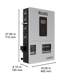 RUiXU SUNON12 12kW off-grid inverter - side angle view
