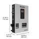 RUiXU SUNON12 12kW off-grid inverter - side angle view