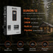 RUiXU SUNON12 off-grid inverter installed in a solar energy storage system