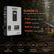 RUiXU SUNON12 off-grid inverter installed in a solar energy storage system