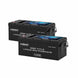 Renogy Core 12V 300Ah deep cycle LiFePO4 battery with self-heating, 2 pack