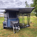 BunduTec BunduBug screened center room with roof under BunduAwn awning