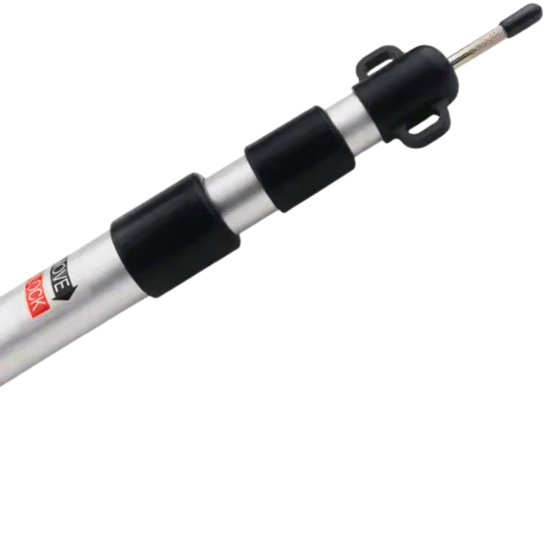 BunduTec awning tent pole twist-lock adjustment detail