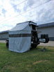 BunduTec velcro entrance cover panel attached to BunduCover
