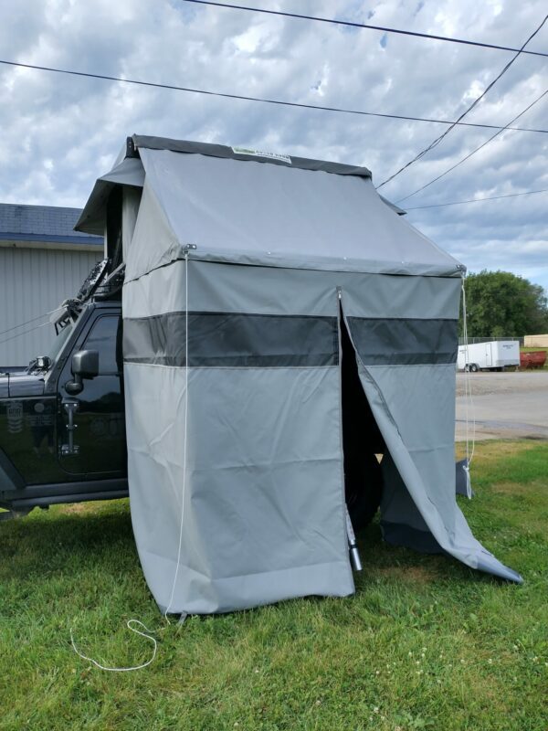 BunduTec velcro entrance cover panel detail