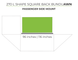 BunduAwn Square Back 270 awning coverage diagram