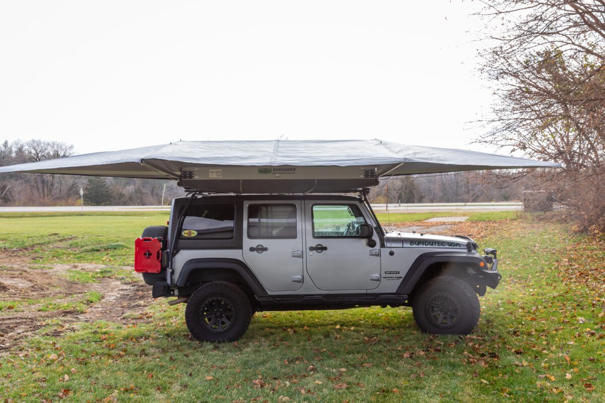 BunduAwn awning side view