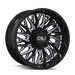 Cali Off-Road Crusher 9118 Wheel – Gloss Black with Milled Spokes