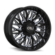 Cali Off-Road Crusher 9118 Wheel – Gloss Black with Milled Spokes