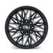 Cali Off-Road Crusher 9118 Wheel – Gloss Black with Milled Spokes