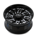 Cali Off-Road Crusher 9118 Wheel – Gloss Black with Milled Spokes