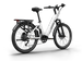 Himiway A7 e-bike in White, three-quarter view