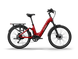 Himiway A7 commuter e-bike in Red, side view