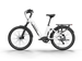 Himiway A7 e-bike in White, rear angle