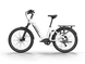 Himiway A7 e-bike in White, rear angle