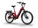 Himiway A7 e-bike in Red, front angle