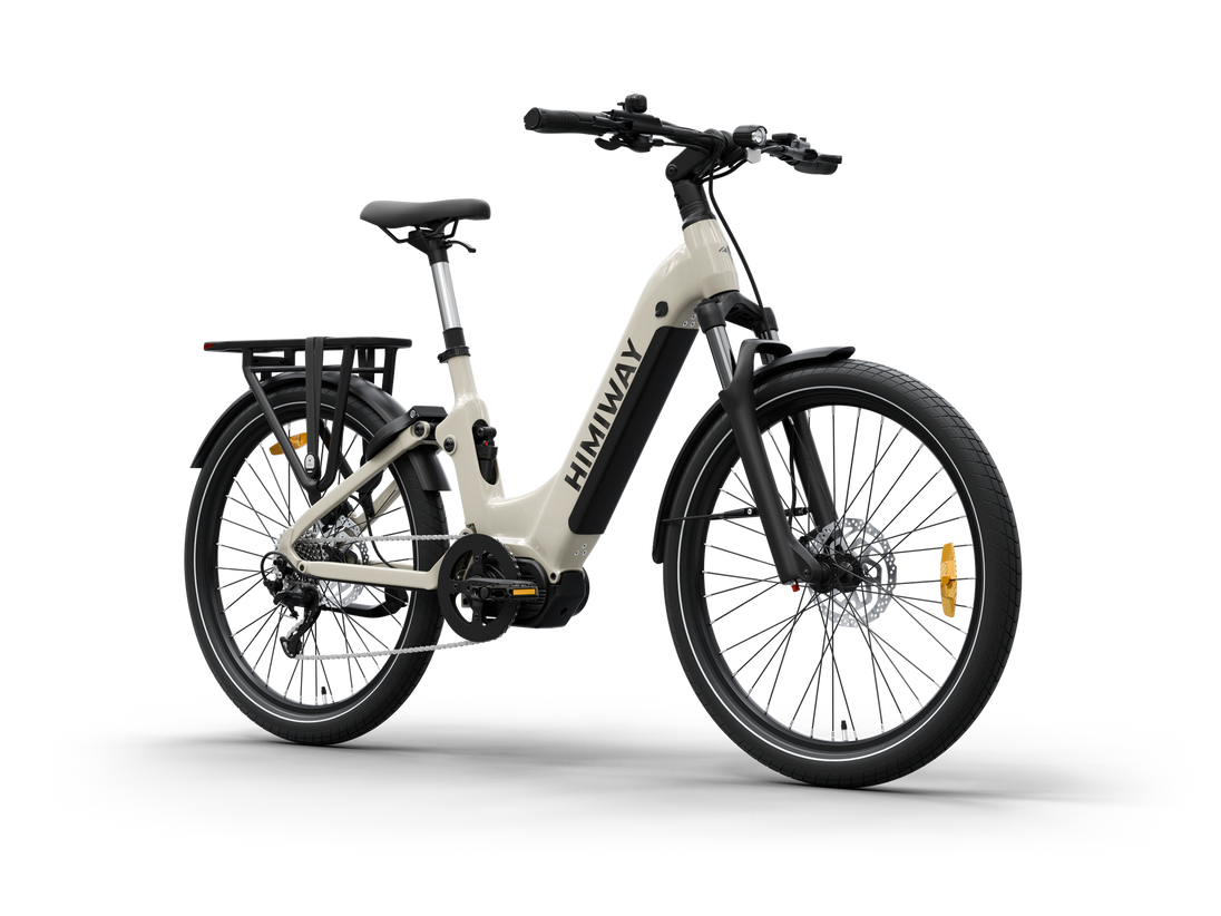 Himiway A7 Pro in Light Gray, front angle