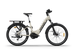 Himiway A7 Pro mid-drive step-thru e-bike in Light Gray, side view