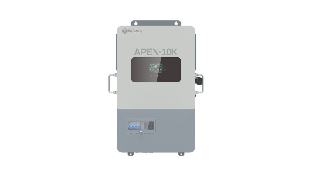 APEX 10K off-grid inverter, front view