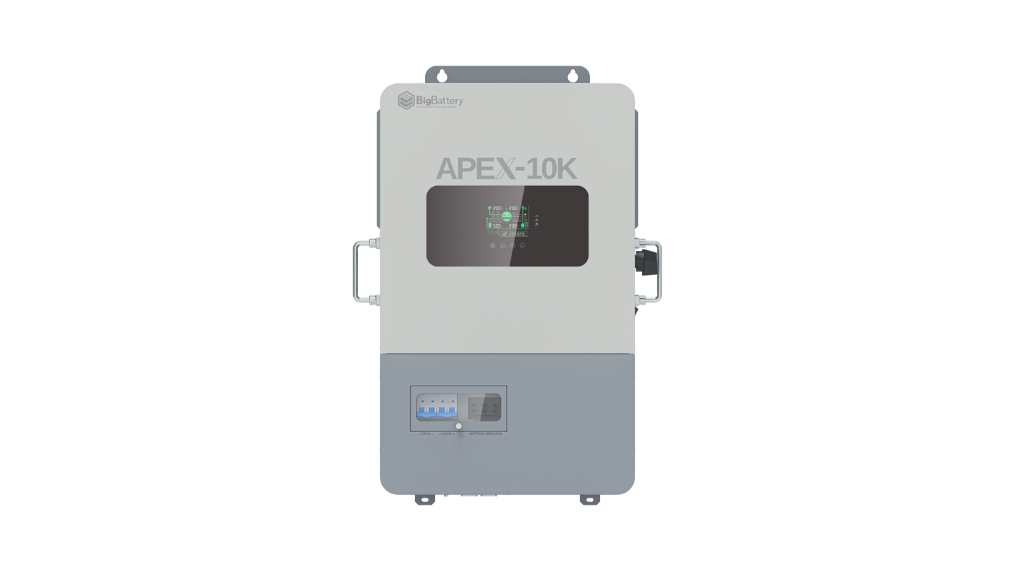 APEX 10K off-grid inverter, front view