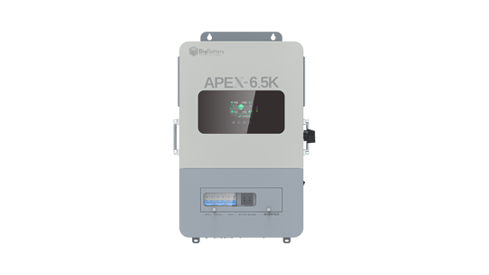APEX 6.5K off-grid inverter, front view